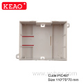 IP54 plastic din rail enclosures custom plastic enclosure surface mount junction box abs box plastic enclosure electronics